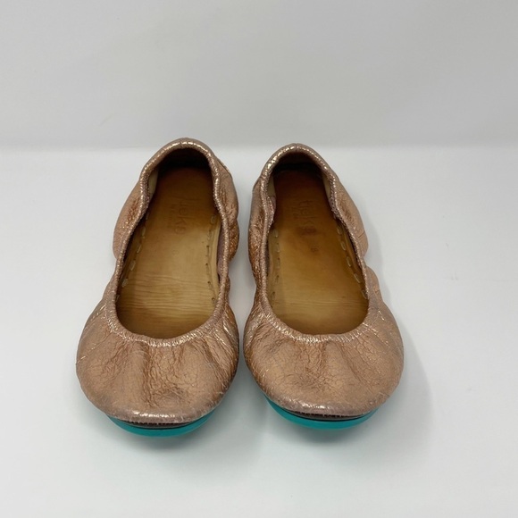Tieks Rose Gold Glam Flats - Picture 2 of 10